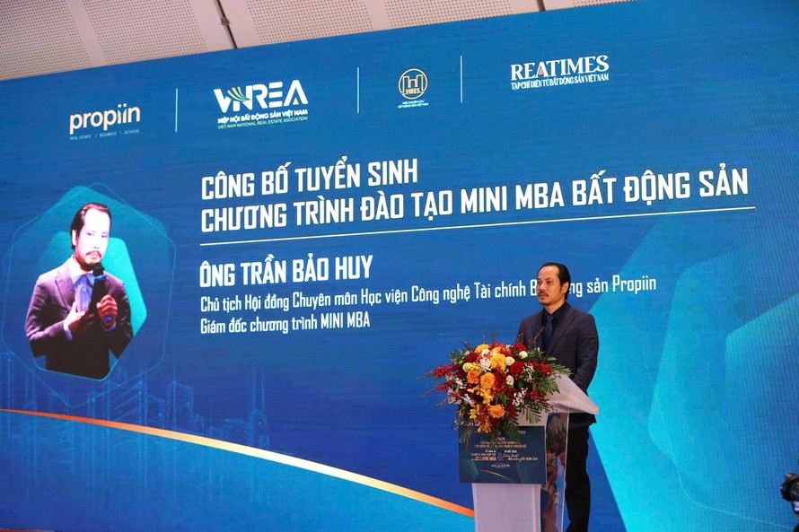 Công bố chương trình đào tạo Mini MBA nâng cao năng lực cho đội ngũ CEO bất động sản