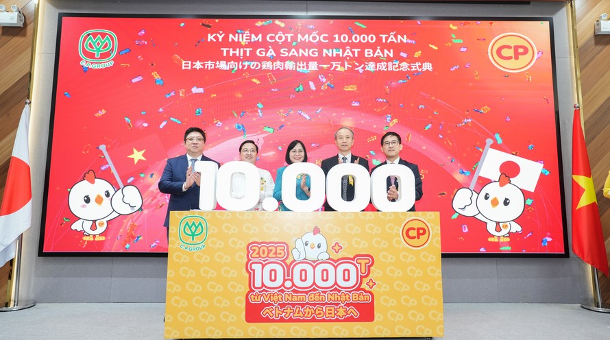 CPV Food Bình Phước xuất khẩu 10.000 tấn thịt gà chế biến sang Nhật Bản