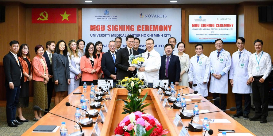 Novartis Việt Nam và Bệnh viện Đại học Y Dược TP. Hồ Chí Minh thúc đẩy đổi mới y học và đào tạo y khoa tại Việt Nam