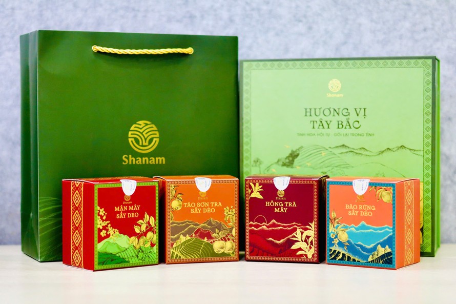 Hộp quà tết gói trọn hương vị Tây Bắc của nhà trà Shanam