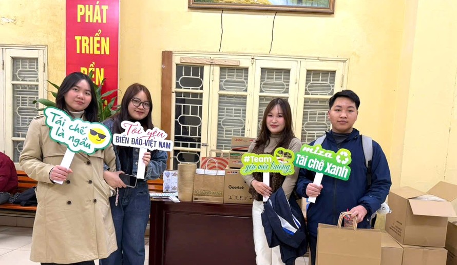 Miza hiện thực hóa cam kết ESG: Giáo dục ý thức tái chế giấy và tình yêu biển đảo cho thế hệ trẻ