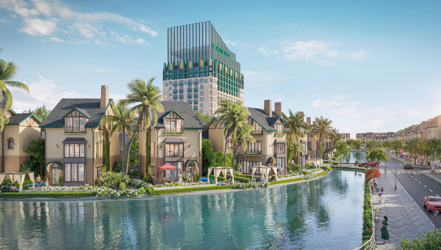 Phối cảnh một góc dự án Swiss Eden Thanh Thủy.