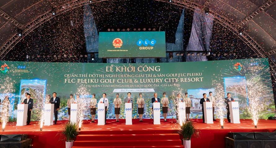 FLC khởi công Quần thể FLC Pleiku gần 20.000 tỷ đồng, kiến tạo biểu tượng đô thị nghỉ dưỡng giải trí và sân golf mới tại Gia Lai