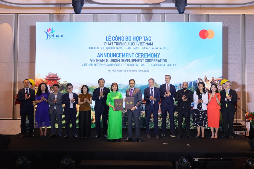 Cục Du lịch Quốc gia Việt Nam và Mastercard hợp tác phát triển du lịch Việt Nam