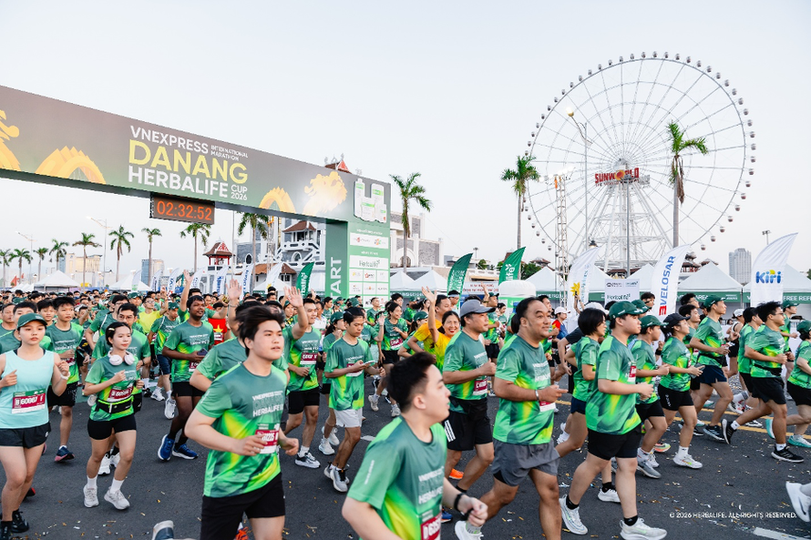 Herbalife Việt Nam khuyến khích lối sống năng động lành mạnh tại VnExpress Đà Nẵng International Marathon Herbalife Cup 2026