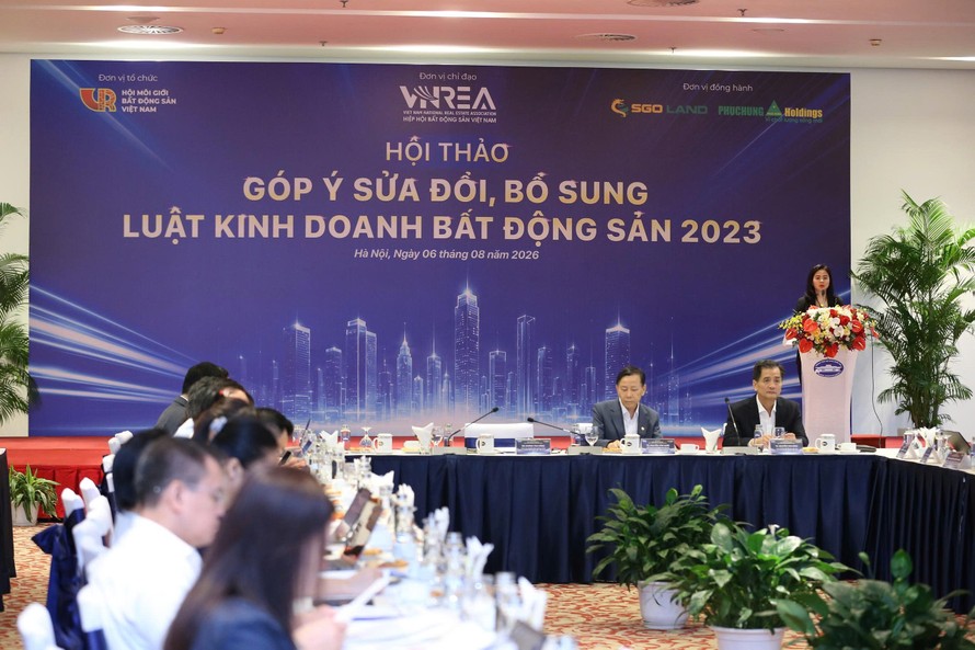 Sửa đổi Luật Kinh doanh bất động sản: Khơi thông nguồn lực, nâng cao hiệu quả thị trường