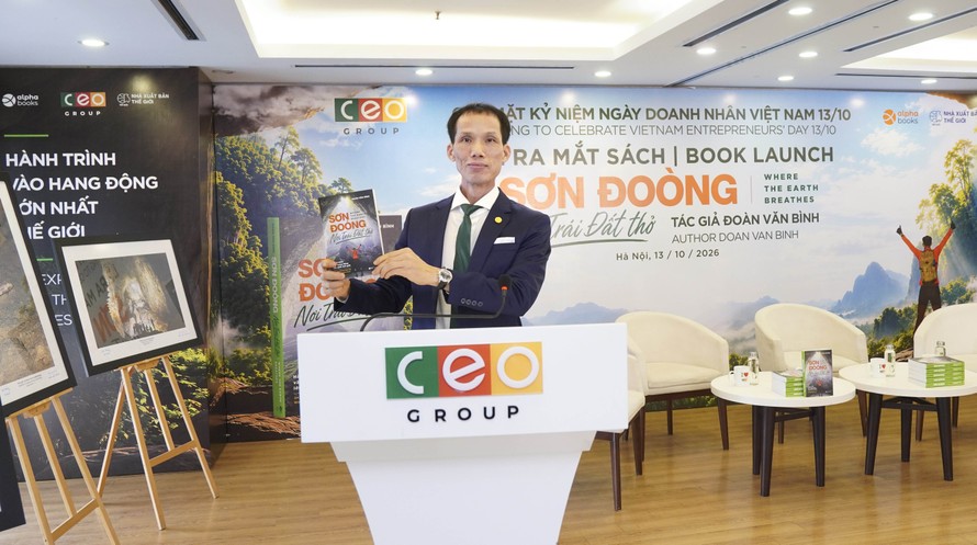 Tác giả Đoàn Văn Bình gửi gắm nhiều thông điệp ý nghĩa qua cuốn sách.