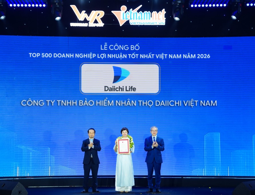 Daiichi Life Việt Nam vào Top 500 doanh nghiệp lợi nhuận tốt nhất và Top 50 doanh nghiệp lợi nhuận xuất sắc Việt Nam 2026 