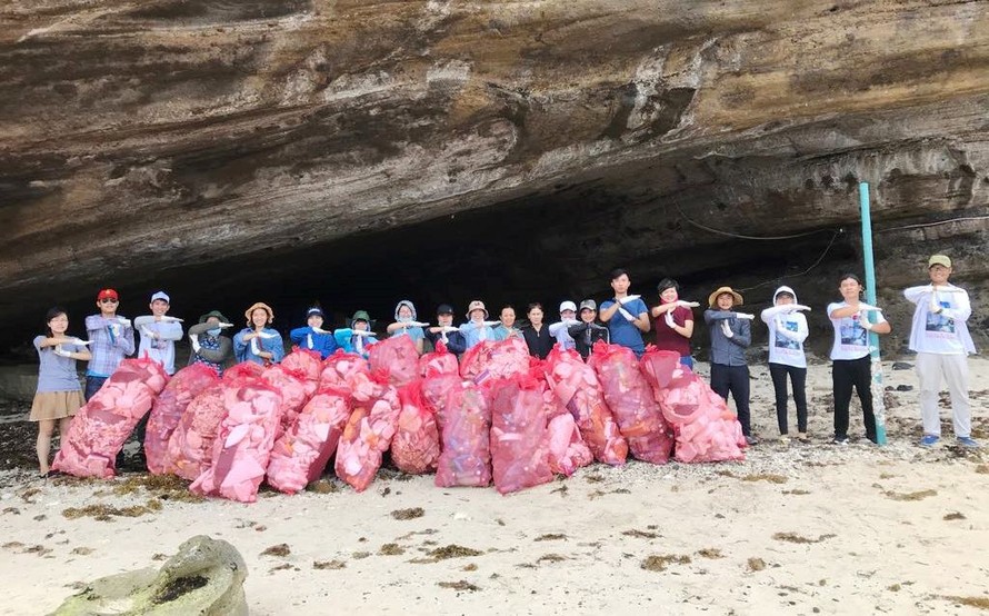 Trashpacker đã đến với đảo Lý Sơn
