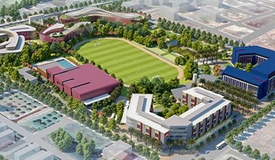 Phối cảnh Dự án Thành phố giáo dục quốc tế - Nam Hội An.