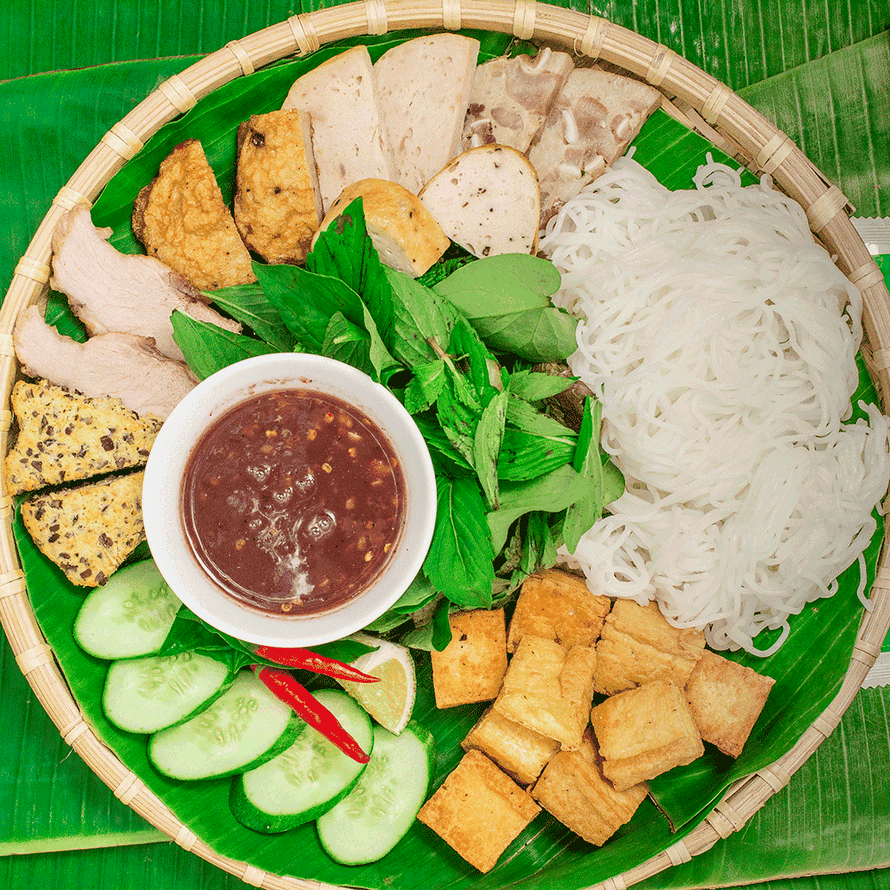 Bún đậu mắm tôm. IT