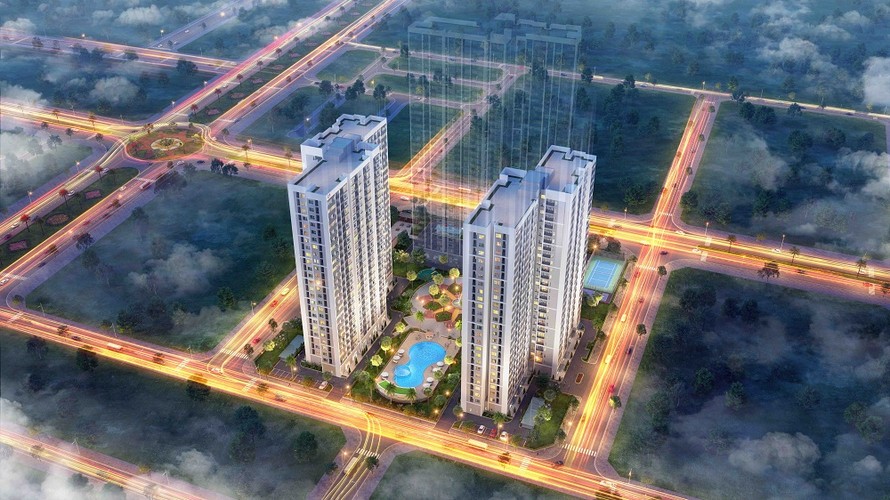 Phối cảnh dự án Vinhomes New Center - Hà Tĩnh