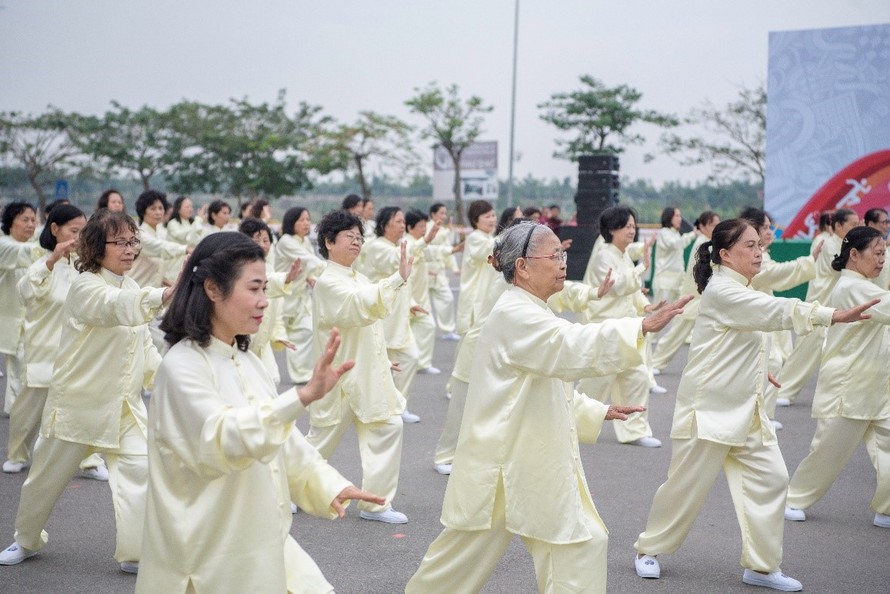 Hàng chục vườn dưỡng sinh tại VinCity Ocean Park sẽ là nơi giao lưu và luyện tập lý tưởng của cộng đồng người cao tuổi tại đây