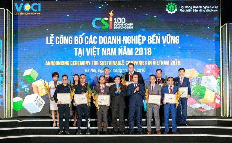 Hình ảnh Top 10 doanh nghiệp bền vững lĩnh vực sản xuất