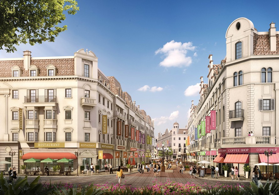 Shophouse Europe - Sun Plaza Grand World lấy cảm hứng kiến trúc từ Vienna (Áo) 