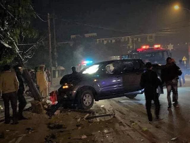 Hiện trường vụ tai nạn