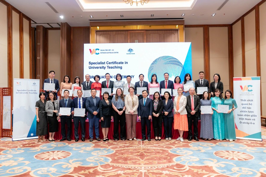 20 giảng viên đại học của Việt Nam được phát triển năng lực giảng dạy tại khóa học SCUT2