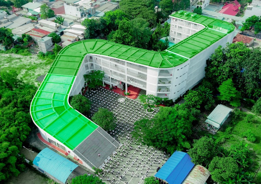 Toàn cảnh khuôn viên nhà trường