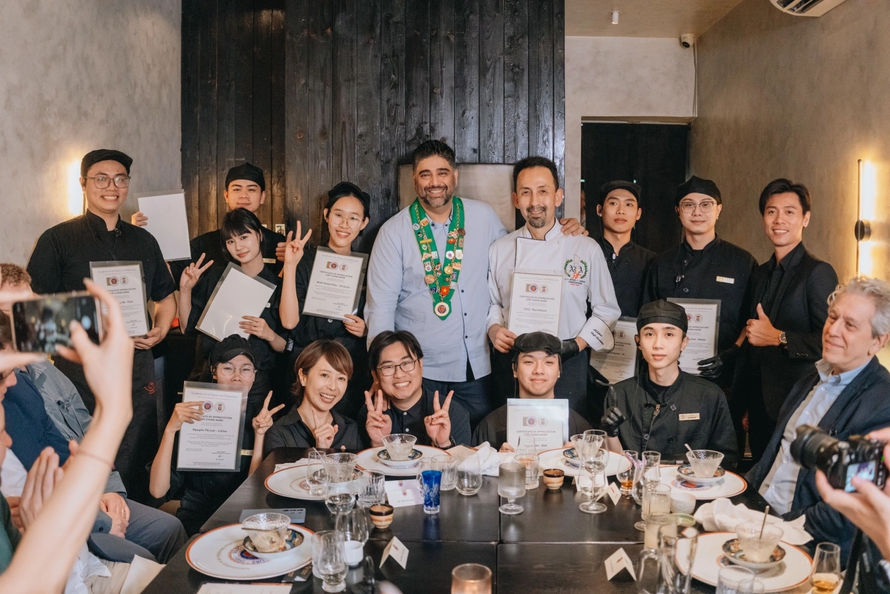 Sự kiện của hiệp hội tại nhà hàng 01 -wan- Tan Tan. Ảnh: La Chaîne