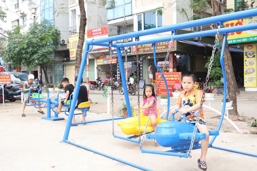Không gian xanh, sạch, đẹp cũng góp phần nâng cao đời sống tinh thần và lan tỏa ý thức giữ gìn môi trường trong cộng đồng dân cư.