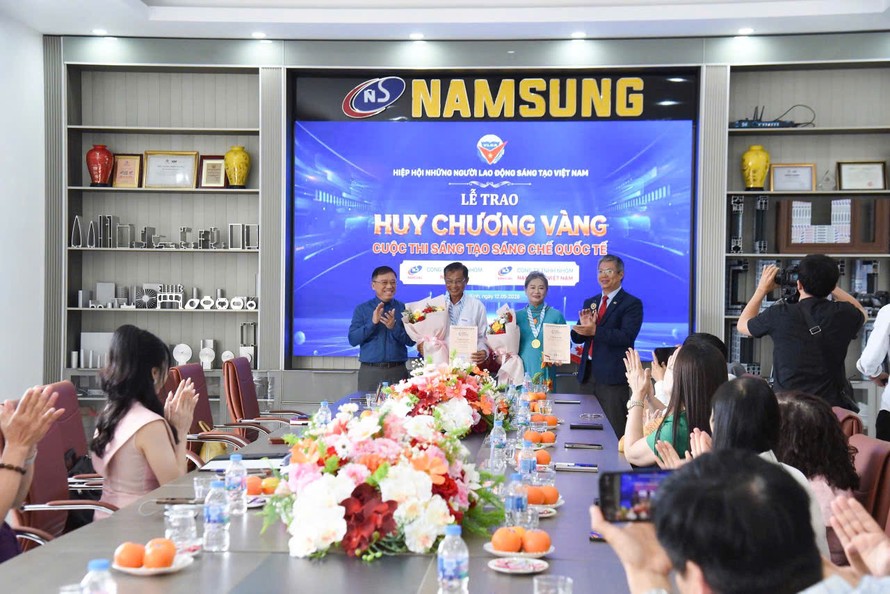 Công ty TNHH Nhôm Nam Sung đoạt Huy chương Vàng và vinh danh thành tựu sáng chế, sáng tạo Quốc tế 2026
