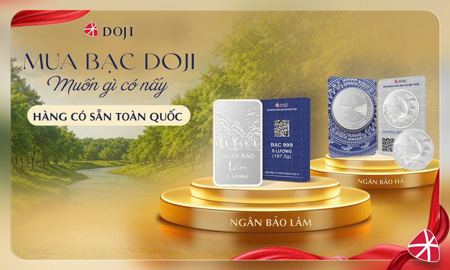 DOJI xây dựng hệ sinh thái giao dịch đồng bộ, mang đến trải nghiệm đầu tư bạc hiện đại và dễ dàng cho khách hàng trên toàn quốc. 