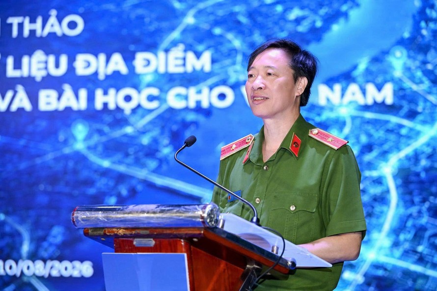 Thiếu tướng Nguyễn Ngọc Cương khẳng định trong kỷ nguyên số, dữ liệu đã trở thành nguồn lực chiến lược của mỗi quốc gia. 