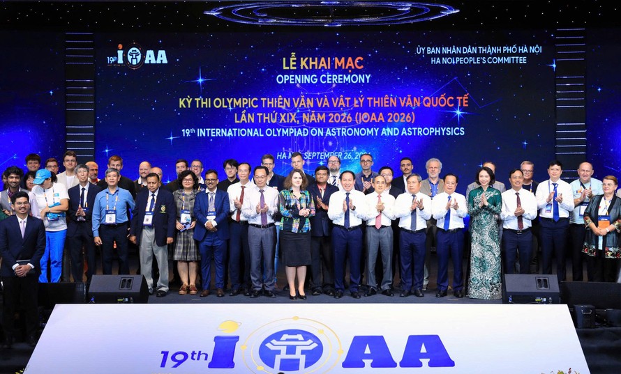 Kỳ thi Olympic Thiên văn và Vật lý thiên văn quốc tế lần thứ XIX năm 2026 đã chính thức khai mạc.