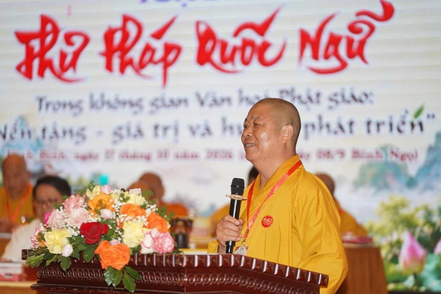 Chuỗi hoạt động triển lãm và tọa đàm về thư pháp Quốc ngữ nhân kỷ niệm 45 năm thành lập Ban Văn hóa Trung ương Giáo hội Phật giáo Việt Nam (1981 – 2026) đã diễn ra thành công tốt đẹp.