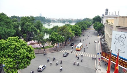 Tuyến đường Đinh Tiên Hoàng. Ảnh: Tạp chí Tuyên giáo