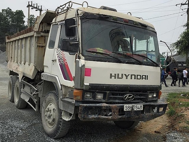 Chiếc xe gây ra tai nạn