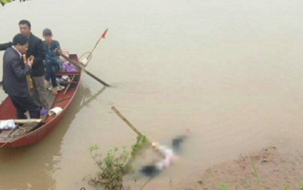 Khu vực nơi phát hiện thi thể nữ sinh xấu số.