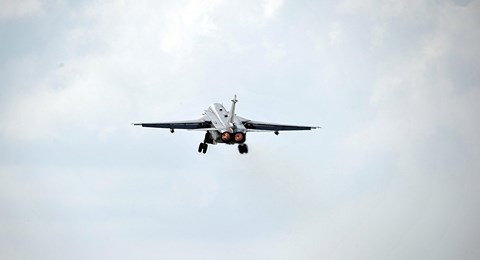 Chiến đấu cơ Su-24 của Nga.