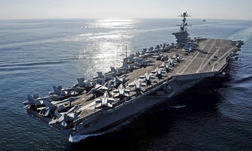 Tàu sân bay lớp Nimitz USS John C. Stennis. Ảnh: US. Navy