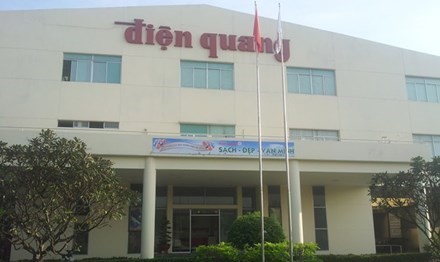 Công ty Điện Quang nơi bà Thoa từng làm lãnh đạo.