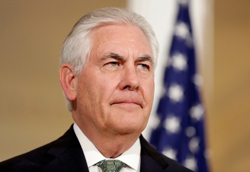 Ngoại trưởng Mỹ Rex Tillerson. Ảnh: Reuters.