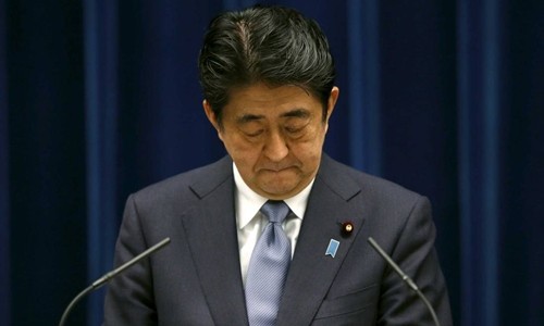 Thủ tướng Nhật Bản Shinzo Abe. Ảnh: Reuters.