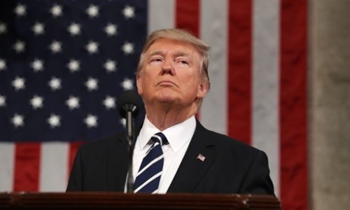 Tổng thống Mỹ Donald Trump. Ảnh: AFP