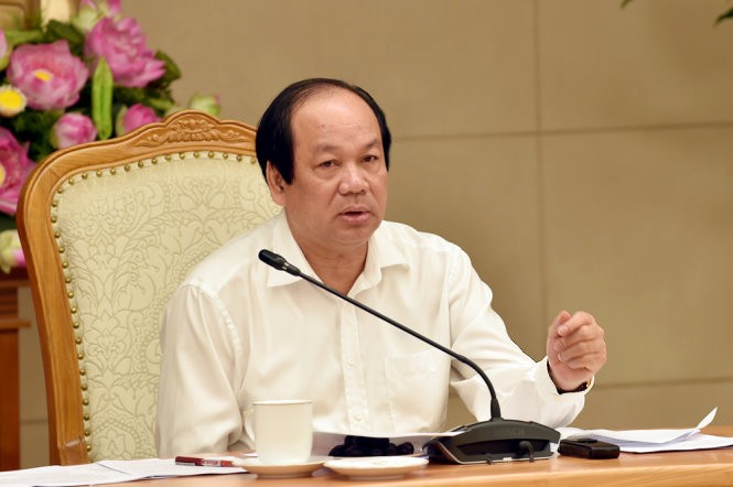 Bộ trưởng Mai Tiến Dũng 