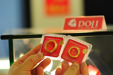 Giá ngày 31/7: Vàng trong nước không biến động