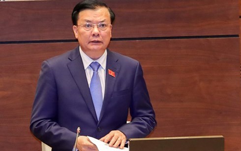 Bộ trưởng Đinh Tiến Dũng. Ảnh: VOV