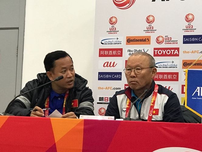 HLV Park Hang-seo. Ảnh: Báo Bóng Đá