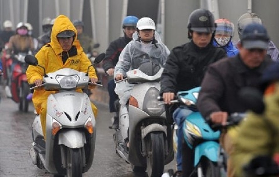 Miền Bắc chìm trong mưa rét, nhiệt độ không quá 16 độ C