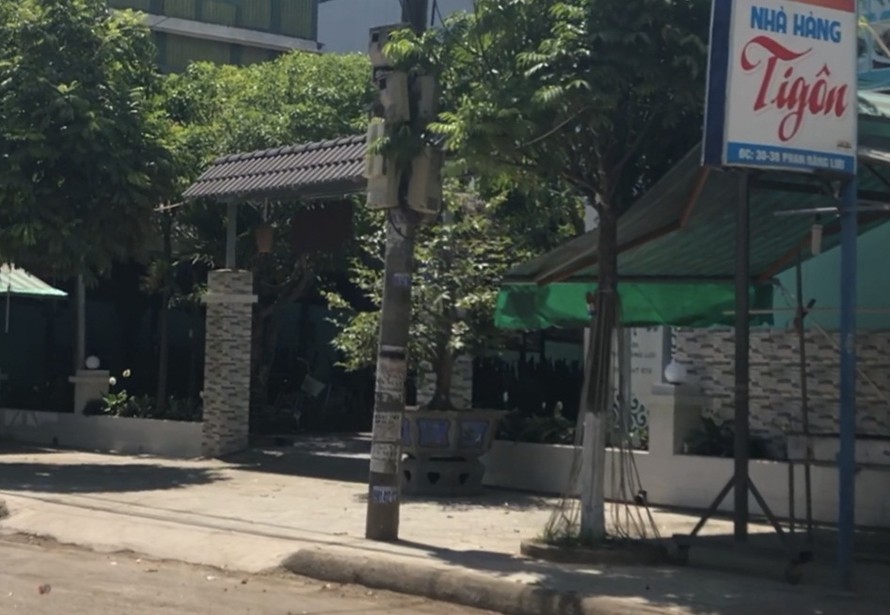 Nhà hàng Tigôn -nơi xảy ra sự việc. Ảnh: Dân Việt