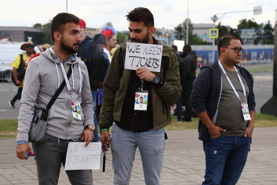 Vé 'chợ đen' tại World Cup 2018