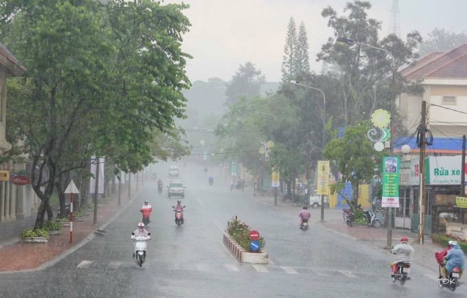 Bắc Bộ và Bắc Trung Bộ bước vào đợt mưa dông vào đầu tuần