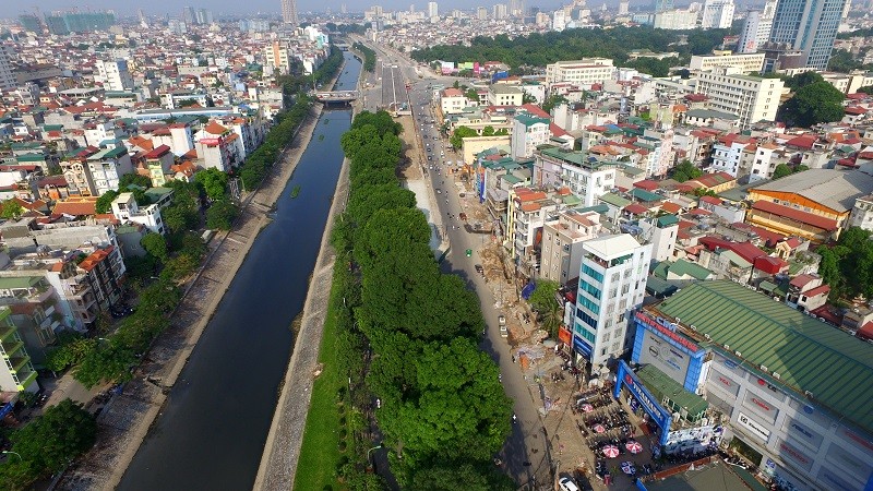 Tuyến đường Láng sắp được trồng lại hơn 100 cây xanh. Ảnh: Dân trí