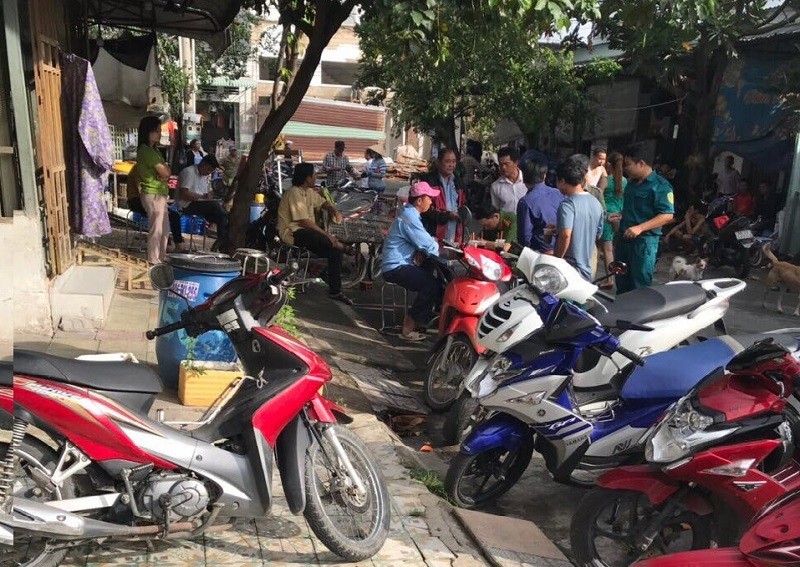 Khu vực nơi xảy ra vụ việc. Ảnh: VietNamNet