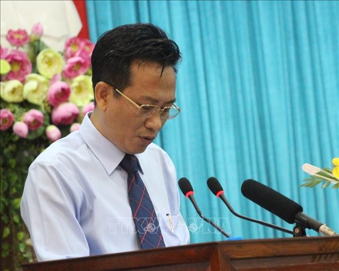 Ông Trần Đặng Đức, Giám đốc Tài nguyên và Môi trường tỉnh An Giang.