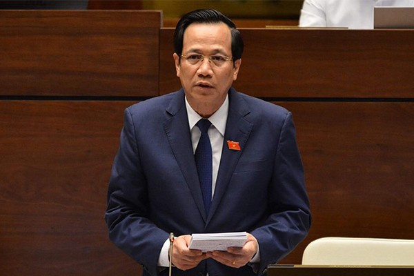 Bộ trưởng Đào Ngọc Dung. Ảnh: VietNamNet